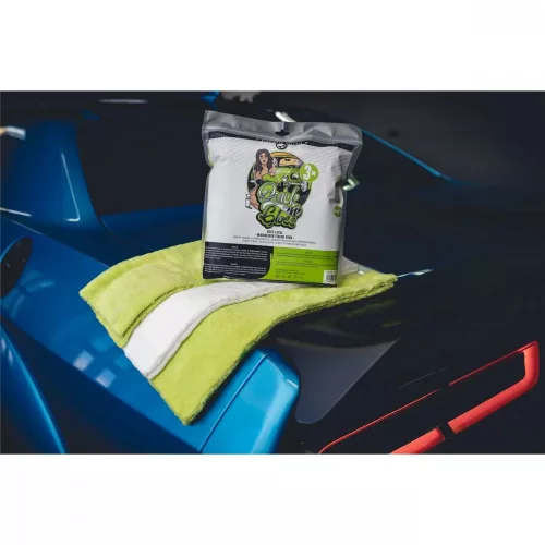 NukeGuys Quick'n'Gloss – lavete din microfibră 3 buc. 40x40 cm
