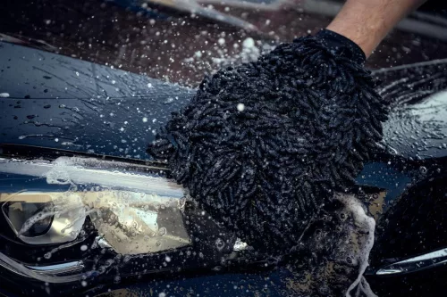 NukeGuys Chenille Wash Mitt – mănușă de spălare XL