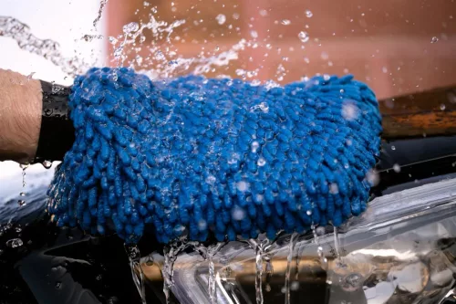 NukeGuys Chenille Wash Mitt – mănușă de spălare auto XL