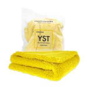   ChemicalWorkz Yellow Edgeless Soft Touch – lavetă din microfibră 40×40 cm