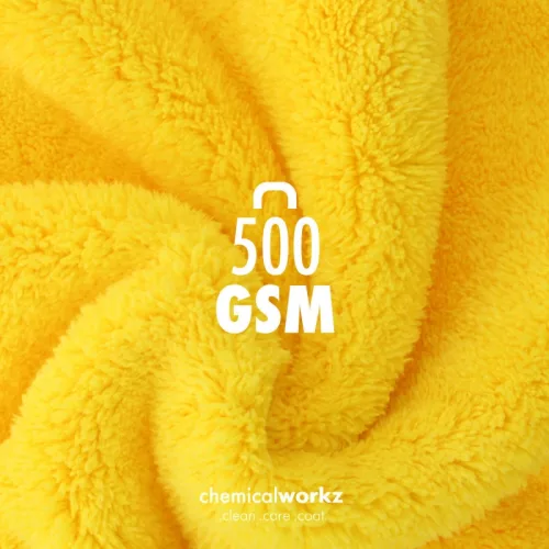 ChemicalWorkz Yellow Edgeless Soft Touch – lavetă din microfibră 40×40 cm