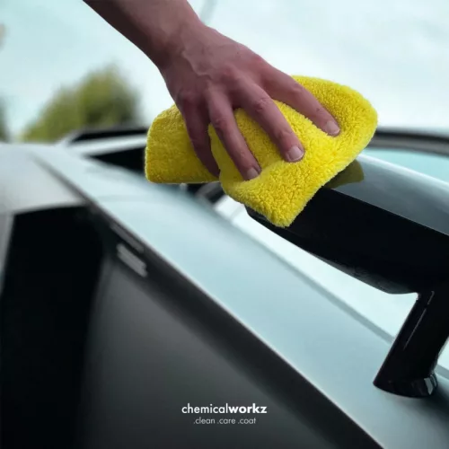 ChemicalWorkz Yellow Edgeless Soft Touch – lavetă din microfibră 40×40 cm