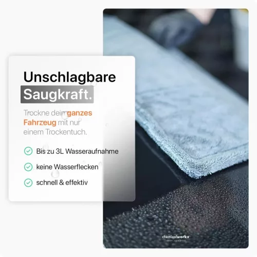 ChemicalWorkz Shark Twisted Towel – prosop de uscare 60x40 cm