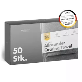   ChemicalWorkz Allrounder Coating Towel – lavetă pentru coating 40×40 cm, 50 buc