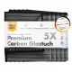ChemicalWorkz Carbon Fiber Glass Towel – lavetă pentru geamuri, 5 buc