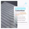 ChemicalWorkz Carbon Fiber Glass Towel – lavetă pentru geamuri, 5 buc