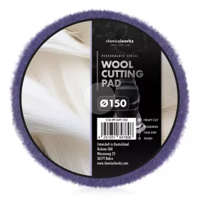ChemicalWorkz Wool Cutting Pad – pad din lână de 150 mm