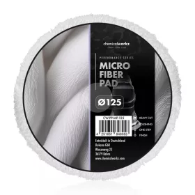   ChemicalWorkz Microfiber Performance Pad – pad de polish de 125 mm