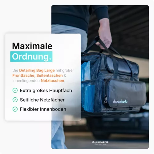 ChemicalWorkz Detailing Bag Large – geantă de detailing 50 cm