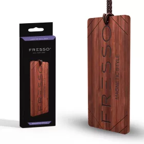 FRESSO Magnetic Style – odorizant auto din lemn 115x50 mm