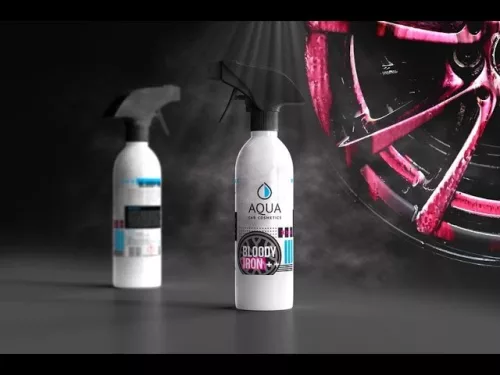 Aqua Bloody Iron – decontaminant feros pentru jante 1 L