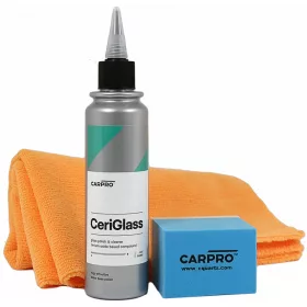 CarPro CeriGlass Kit – polish pentru sticlă 150 ml