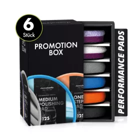  ChemicalWorkz Performance Pad Box – set de 6 paduri de polish, 125 mm
