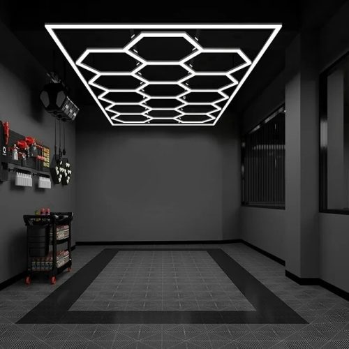 Detaliere Sistem de iluminat LED Hexagon 15 bucati