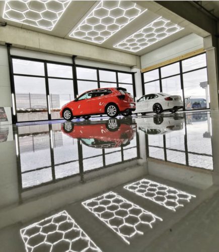 Detaliere Sistem de iluminat LED Hexagon 15 bucati