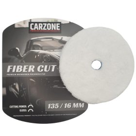 CarZone Thermo Fiber Cut Microfiber Polishing Pad 135mm