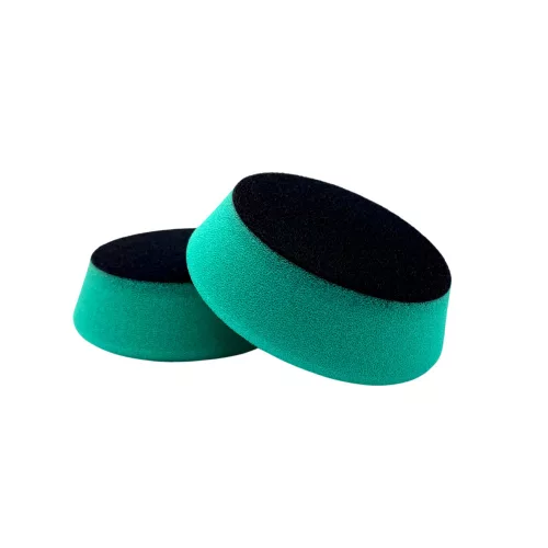 CarZone Thermo Hard Cut Green – pad de polish dur de 75 mm, 2 buc