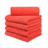 CarZoneShop Laser Polish Red – lavete din microfibră 40x40, 5 buc