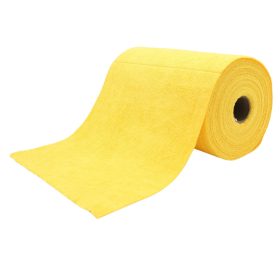   CarZoneShop Rolă de prosop din microfibră pentru curățarea interiorului Galben 30x30cm 75 bucati