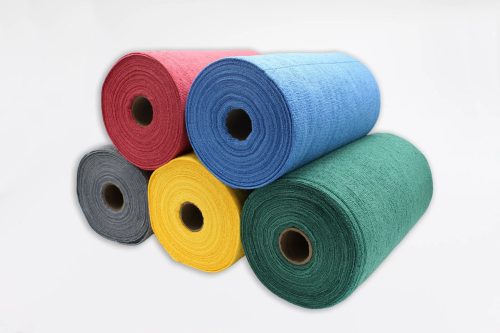 CarZoneShop Rolă de prosop din microfibră pentru curățarea interiorului Galben 30x30cm 75 bucati