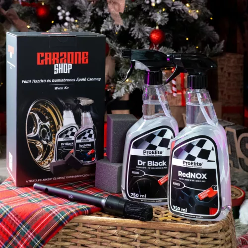 CarZoneShop Pachet Dublu – set de îngrijire pentru jante și plastice