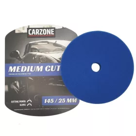 CarZone Thermo Medium Cut Blue – pad de polish de 125 mm