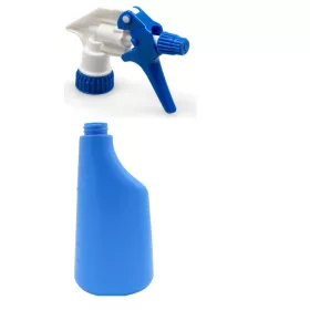 CarZoneShop – flacon gol cu pulverizator, albastru, 600 ml