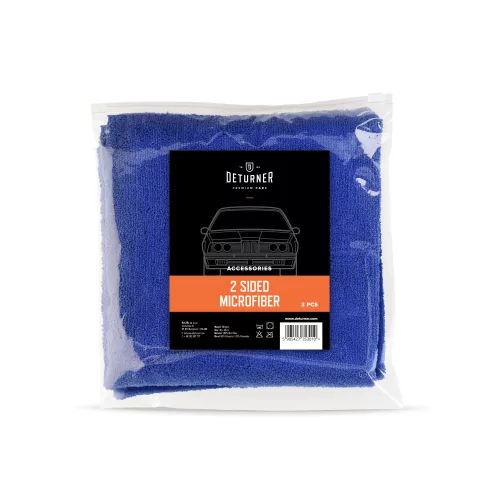 Deturner 2Side – lavetă din microfibră fără tiv 40x40 cm, 3 buc