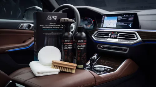 Elite Detailer – set de curățare și îngrijire pentru piele 2x500 ml