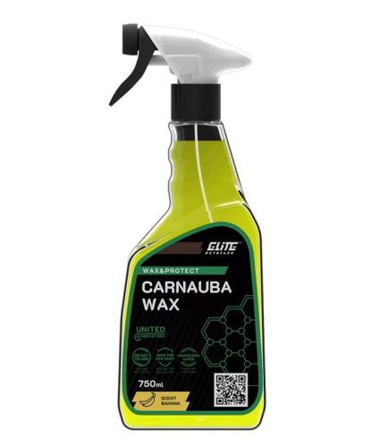 Ceară lichidă bifazică Elite Detailer Carnauba Wax 750ml – protecție naturală cu luciu profund