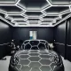 Evoxa Hexagon – sistem de iluminat LED pentru atelier 4,8x2,48 m