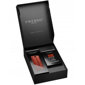 Fresso Dark Delight Gift Box - Set cadou parfum auto
