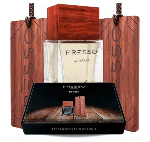 Fresso Gentleman Luxury Gift Box – Set Cadou Parfum Auto Exclusiv