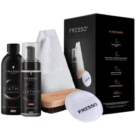   FRESSO Leather Kit – set de îngrijire pentru piele 150+250 ml