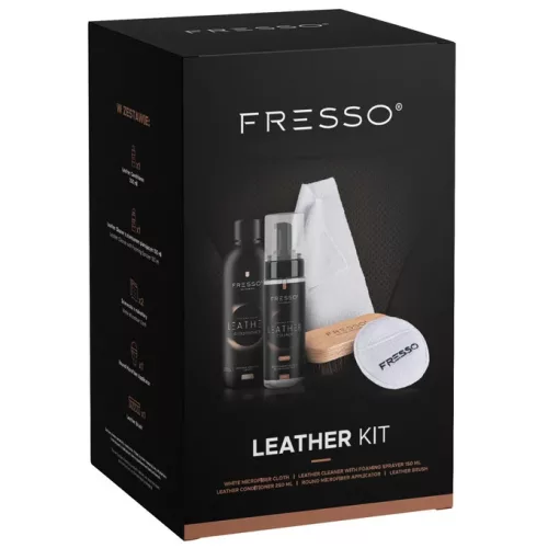 FRESSO Leather Kit – set de îngrijire pentru piele 150+250 ml