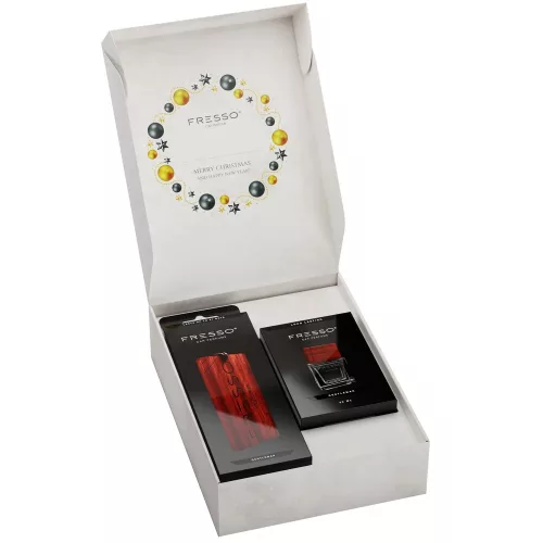 FRESSO Signature Man – set cadou cu parfum auto de 50 ml