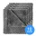 FX Protect SteelGrey – lavete din microfibră 40x40 cm, 10 buc
