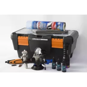   Glass Pro Kit avansat – pentru reparat parbrize, rezină 3x15 ml