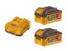 Set de acumulatori și încărcător INGCO 20 V – 2 x 4,0 Ah + 4,0 A