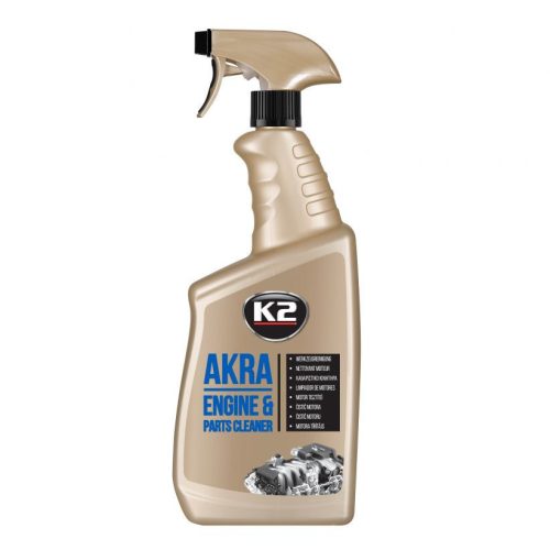 Soluție curățare motor K2 Akra 750ml – degresant auto pentru motor, eficient și sigur
