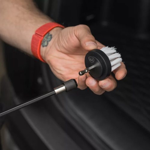 K2 Brill Set Pro – Set de perii pentru curățare auto cu prelungitor