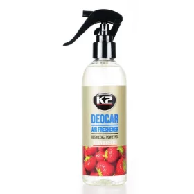   K2 Deocar – odorizant auto spray cu aromă de căpșuni 250 ml