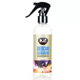   K2 Deocar – odorizant auto spray cu parfum de mașină nouă, 250 ml