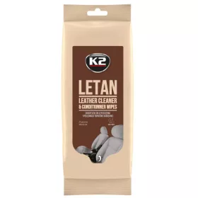 K2 Letan Wipes – șervețele pentru piele auto, 24 buc.