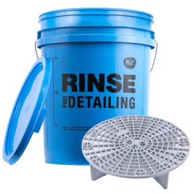   K2 RINSE – găleată de clătire cu grătar și capac, 20 L