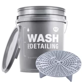   K2 WASH – găleată de spălare auto 20 L cu capac și grătar