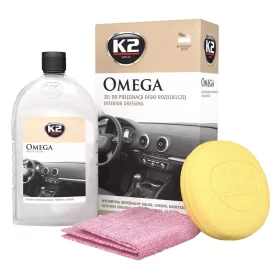 K2 Omega – dressing lucios pentru plastic interior 500 ml