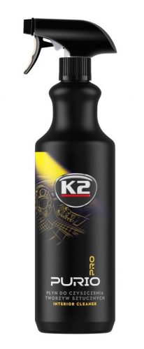 K2 Purio Pro 1L – detergent plastic auto interior, fără clătire