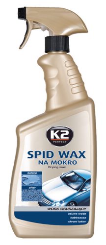 Ceară auto lichidă K2 SpidWax 700ml – luciu optic profund și protecție UV
