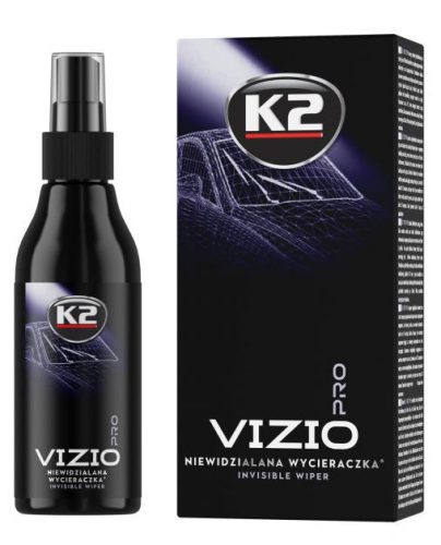 K2 Vizio Pro 150ml – tratament hidrofob profesional pentru parbriz auto
